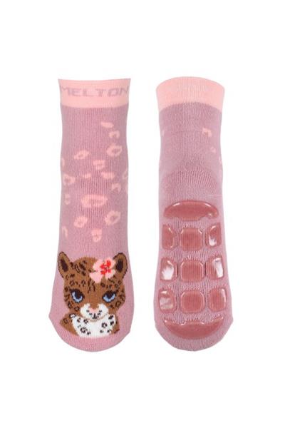 Strømper med gummidutter - Skridsikre sokker